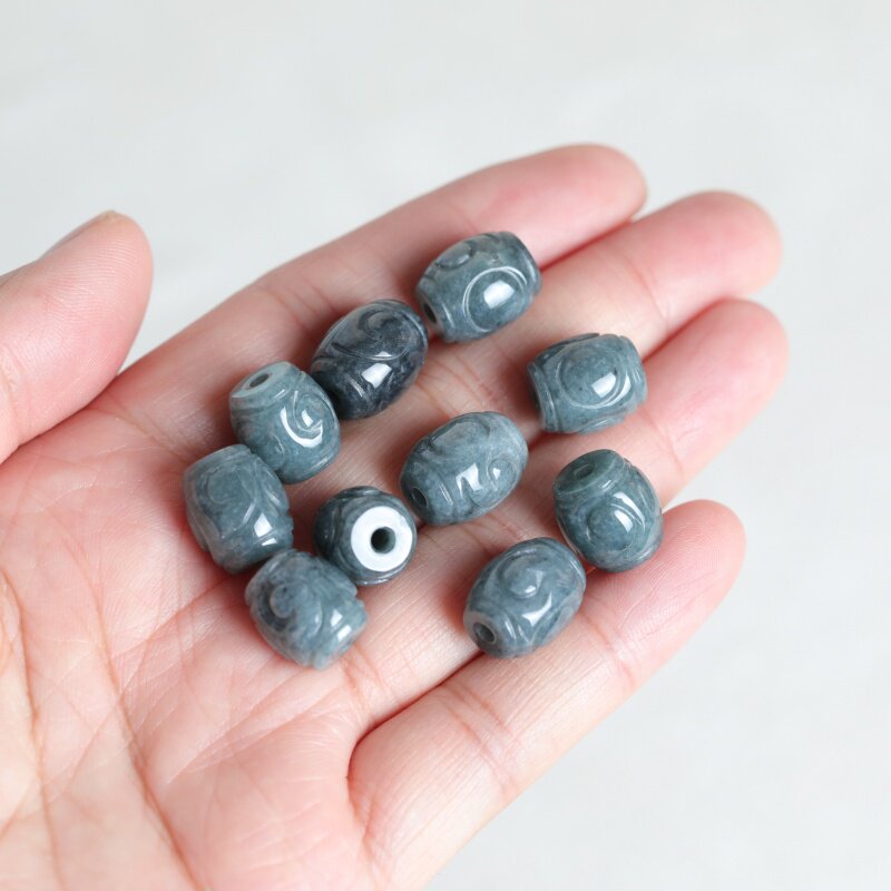 Women'S Fashion Jewellery - Lot de 5 perles en jade