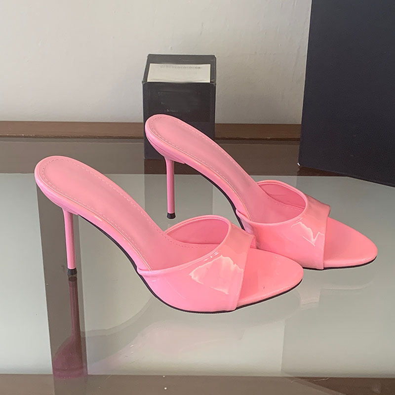 Women'S Fashion Korea - Sandales à talons hauts roses à