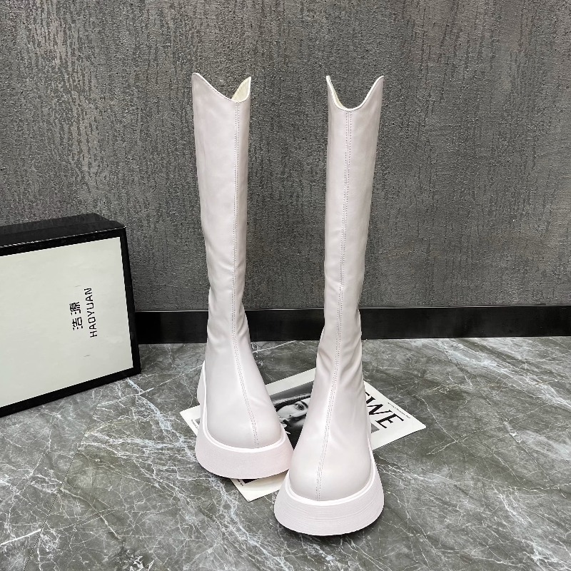 Women'S Fashion Korea - Nouvelles bottes hautes antidérapantes simples à