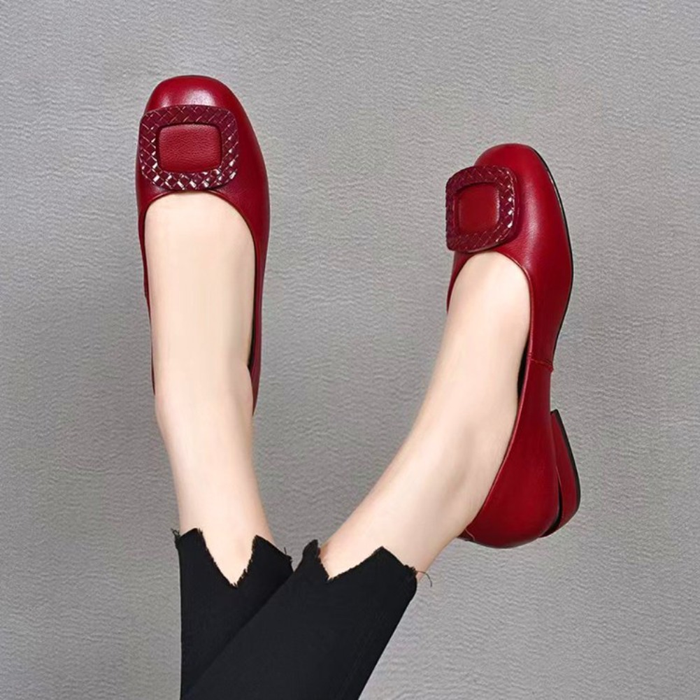 Women'S Fashion Shoes - Chaussures en cuir souple pour femmes,