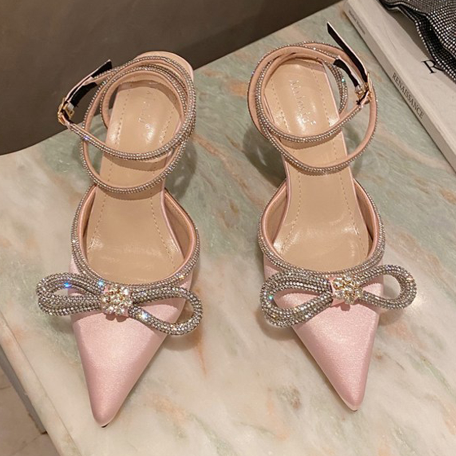 Women'S Fashion Korea - Sandales Femme Tendance à Nœud Papillon