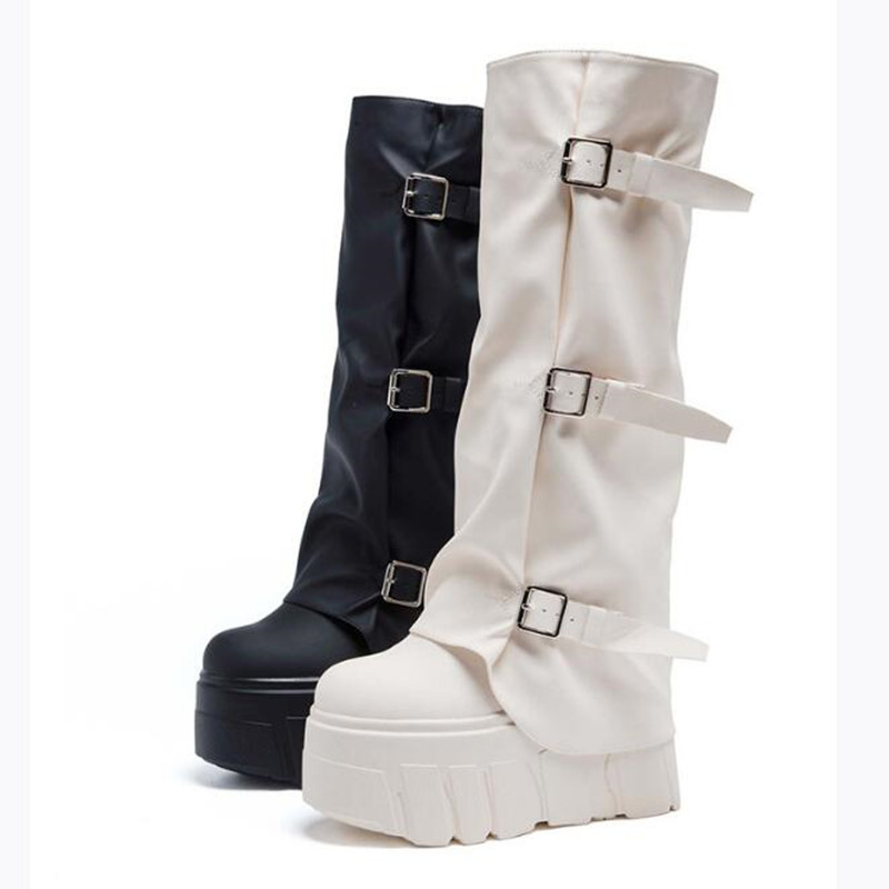Women'S Fashion Knee High Boots - Nouveau 2026 marque de mode automne