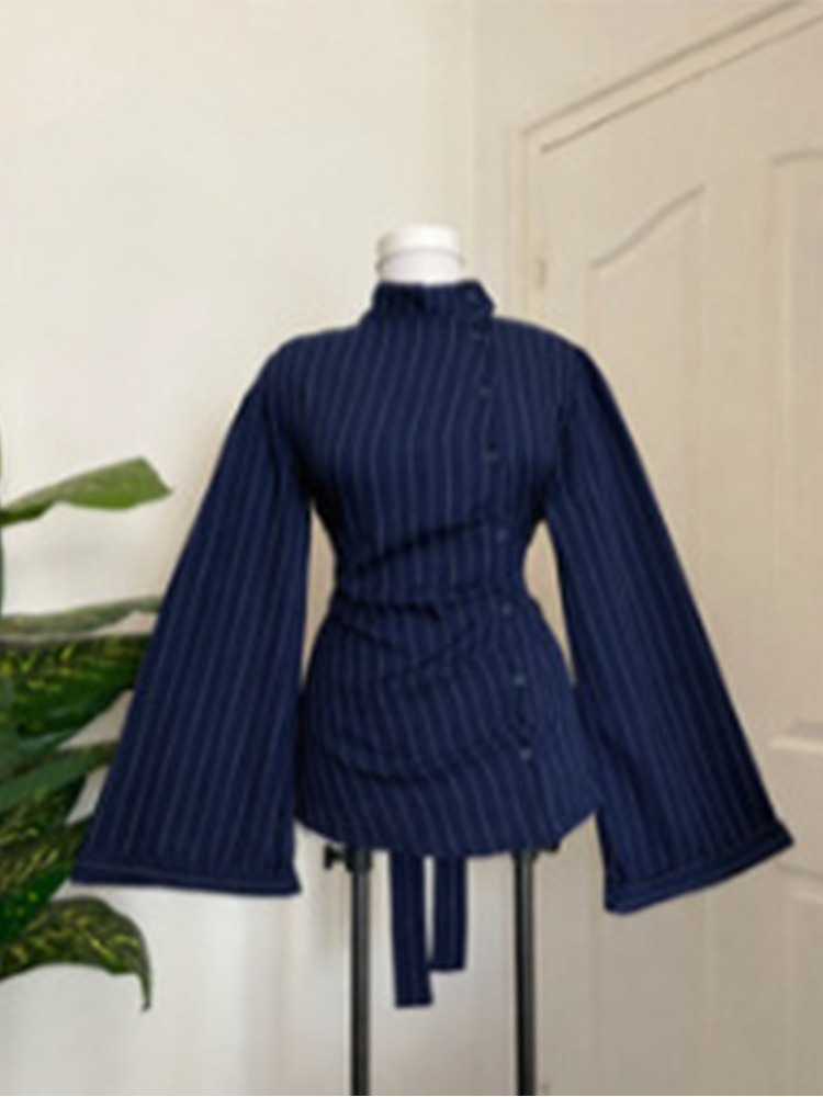 Haut à manches longues pour fe - Women Fashion Necktie avis et prix