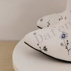 Bottes hautes à imprimé floral - Women'S Fashion Knee High Boots avis et prix