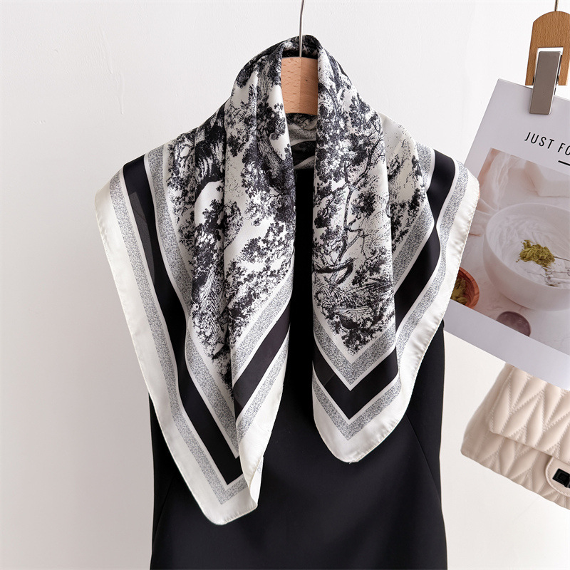 Foulards de luxe imprimés Jung - Women Fashion Necktie avis et prix