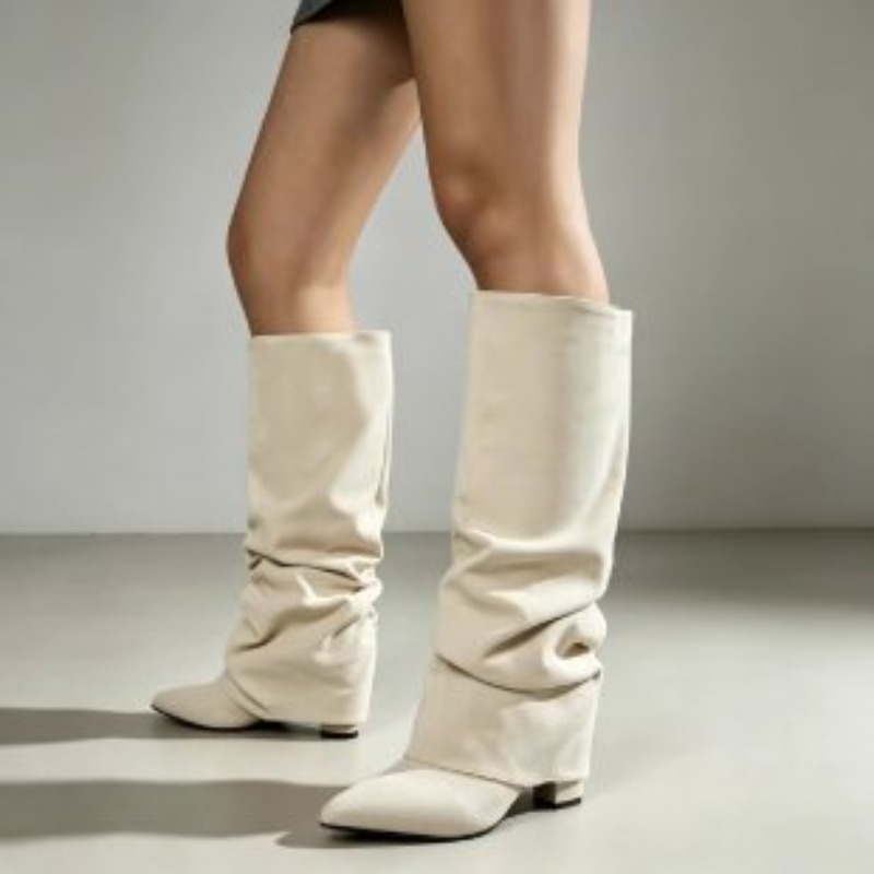 Bottes longues pour femmes à t - Women'S Fashion Knee High Boots avis et prix