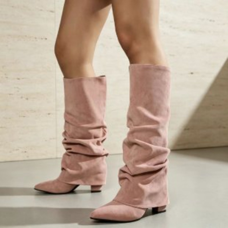 Bottes longues pour femmes à t - Women'S Fashion Knee High Boots avis et prix