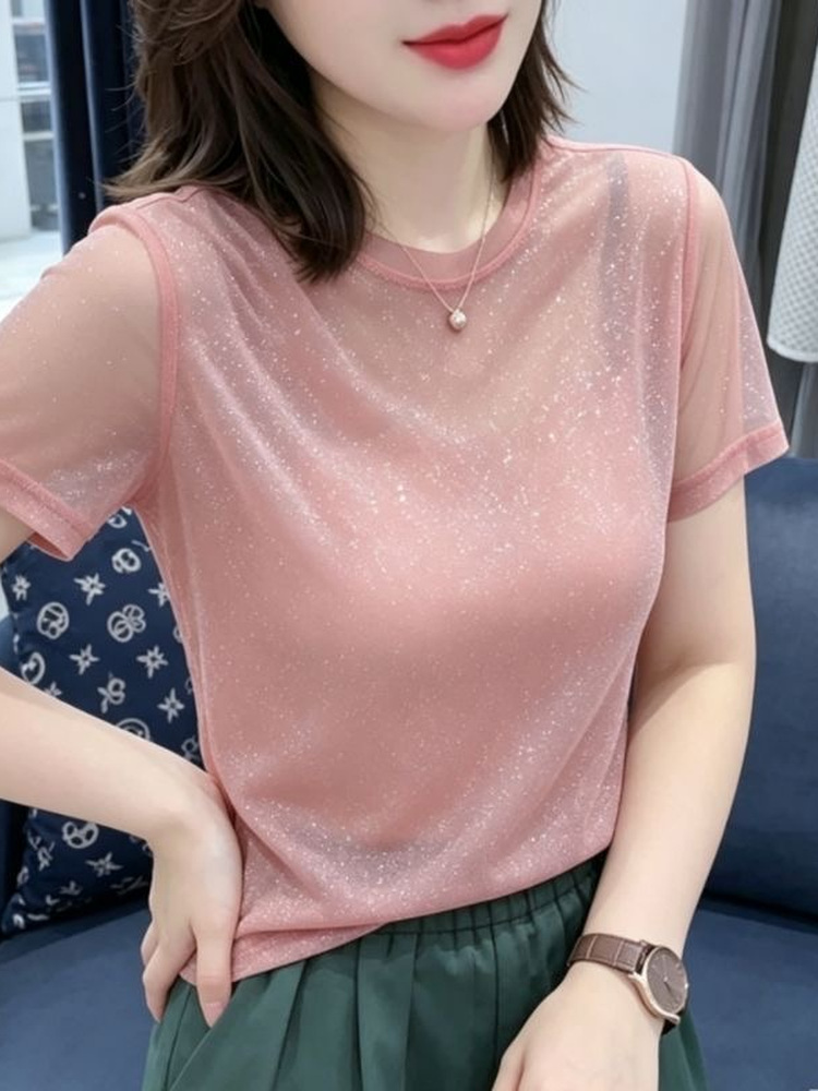 T-shirt sans manches à col ron - Women Fashion Over The Years avis et prix